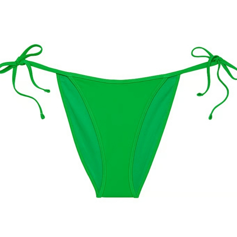 Victoria's Secret Archives Cheeky String Bikini Bottom Sz Medium Island Jade